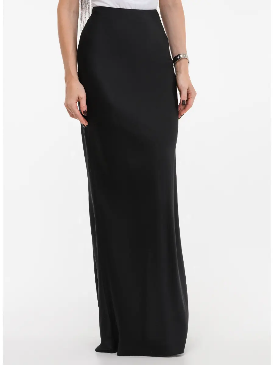 Юбка шелковая