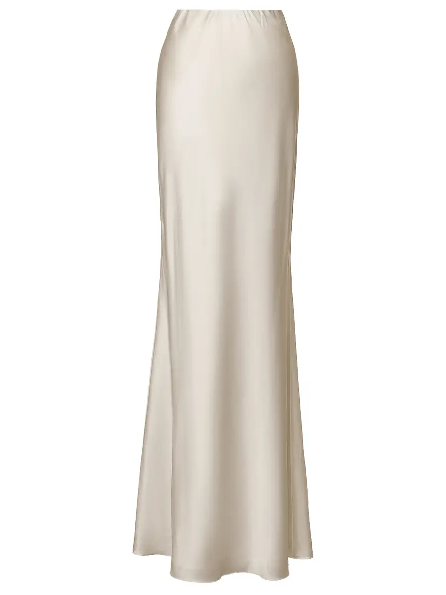 Юбка шелковая