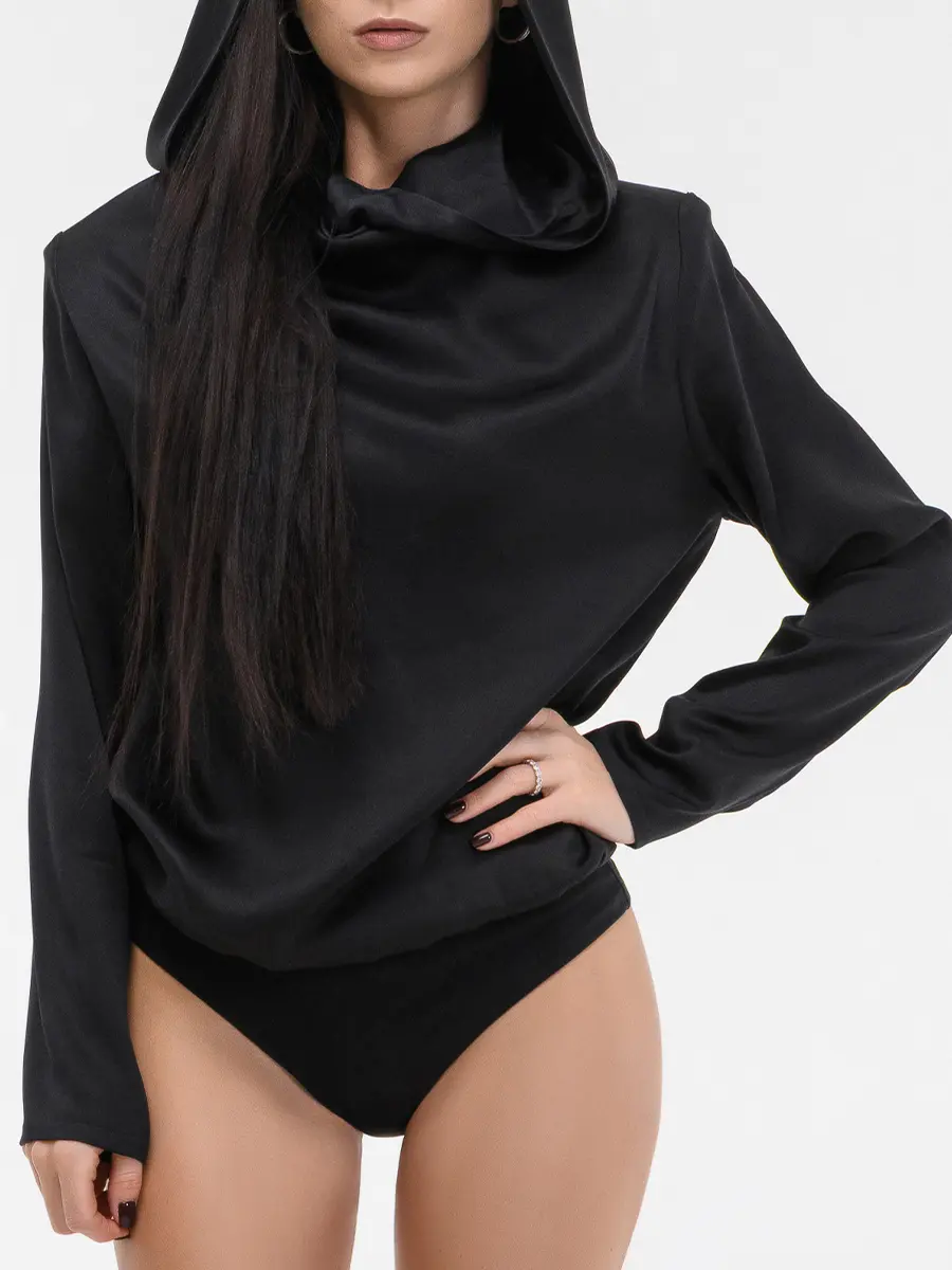 Боди шелковое