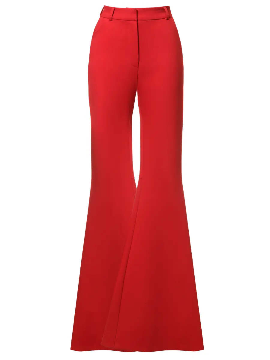 Брюки-клеш из вискозы Rock Style