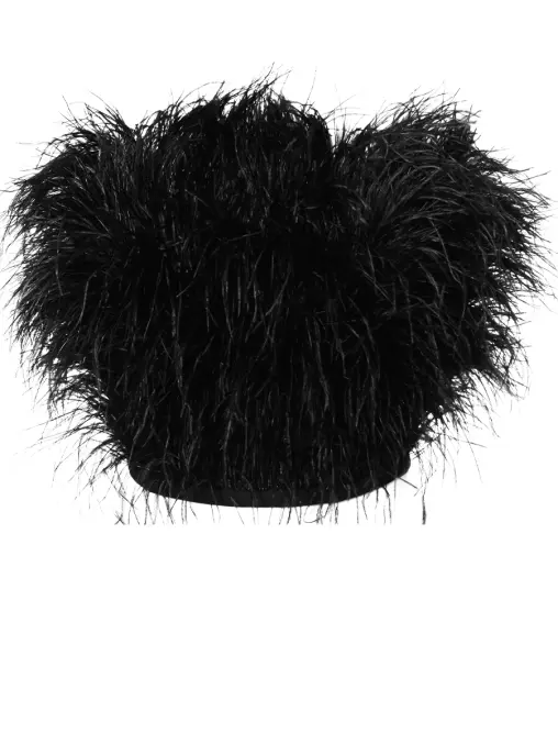 Корсет с перьями ELJACKET