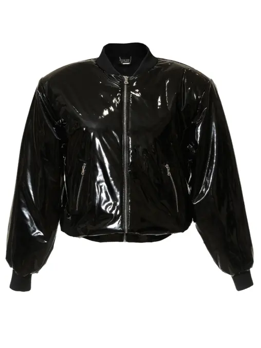Бомбер лакированный ELJACKET