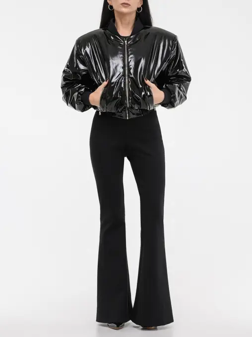 Бомбер лакированный ELJACKET