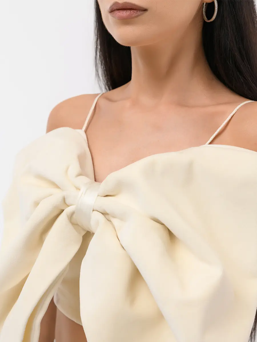 Топ-бант бархатный