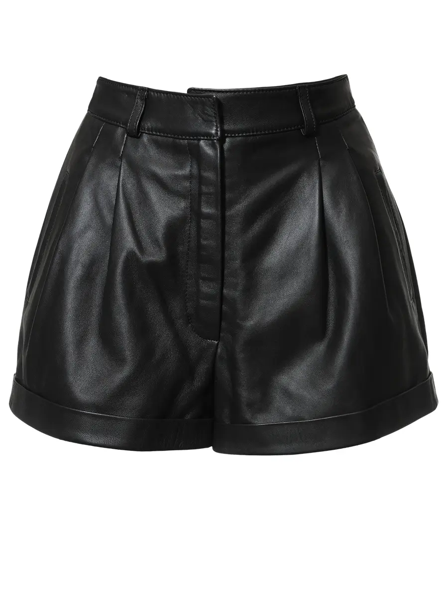 Шорты кожаные