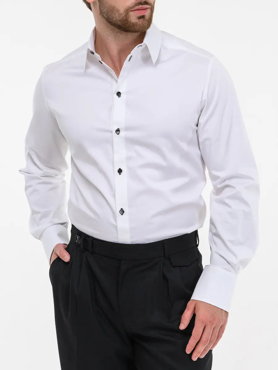 Рубашка Regular Fit хлопковая