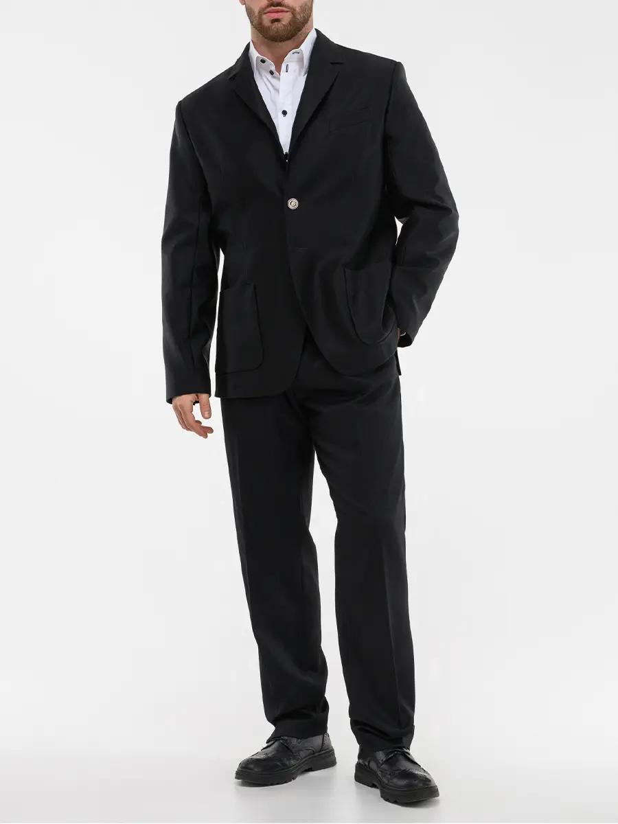 Пиджак шерстяной