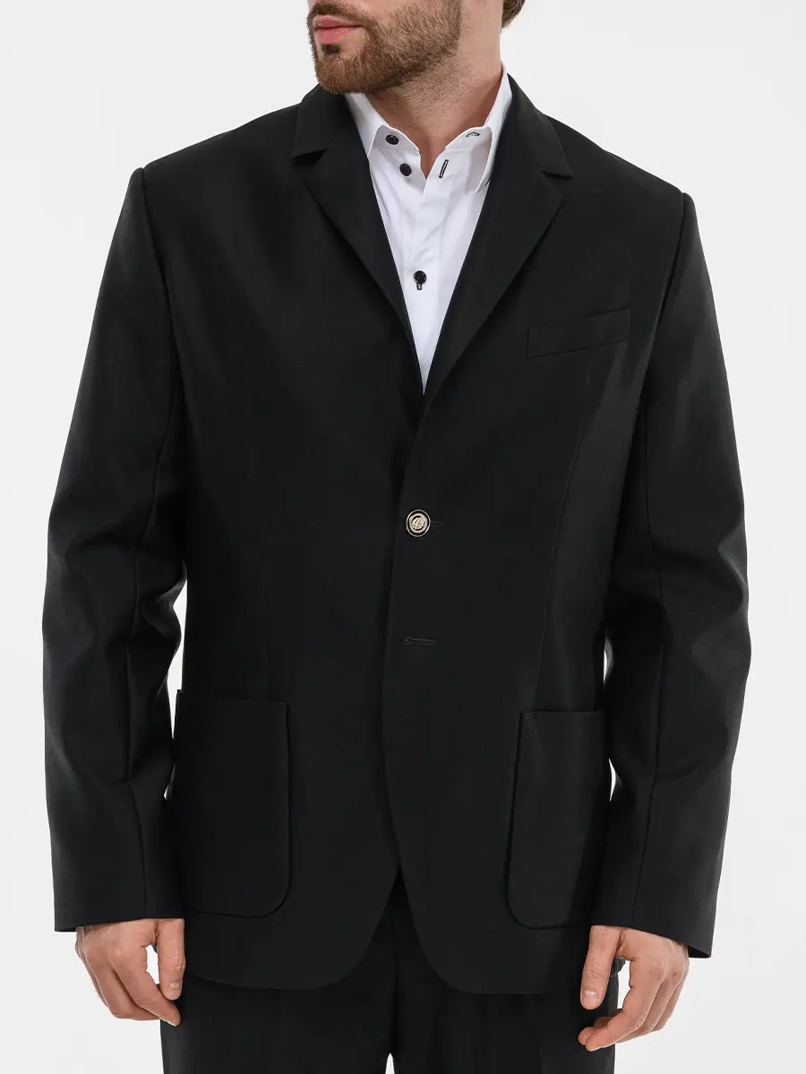 Пиджак шерстяной