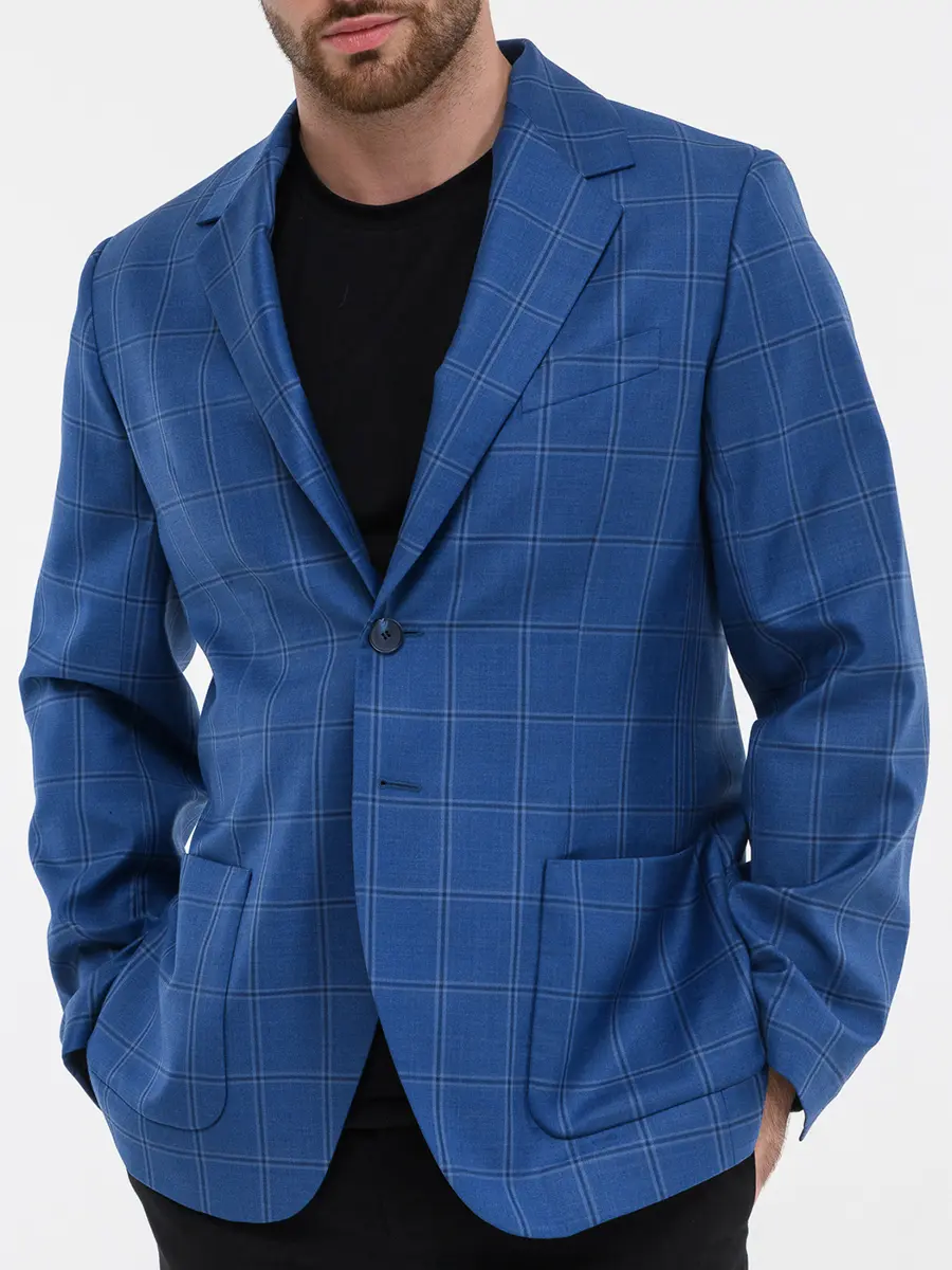 Пиджак шерстяной