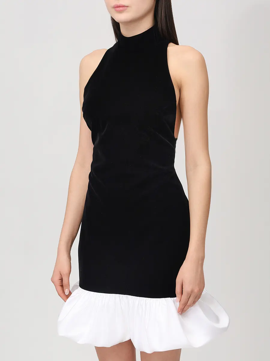 Платье бархатное