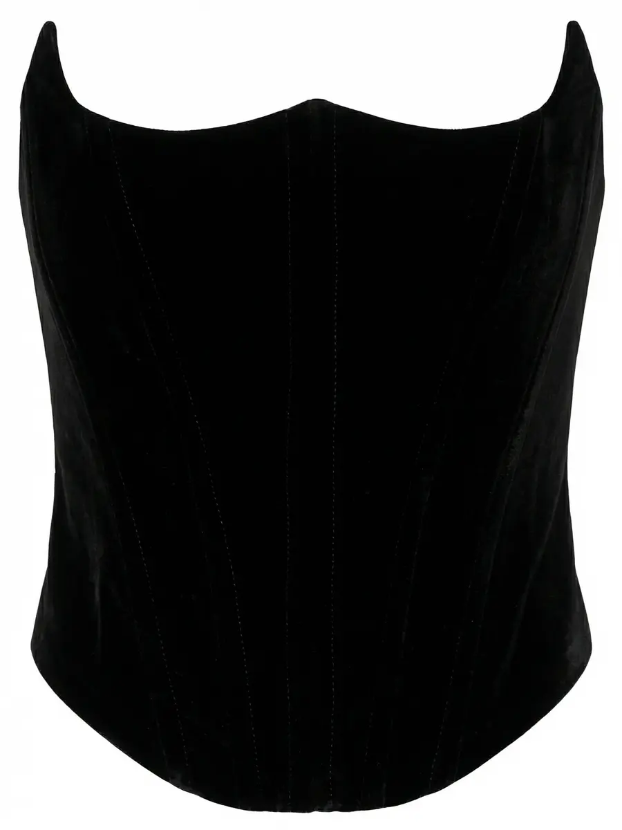 Корсет бархатный