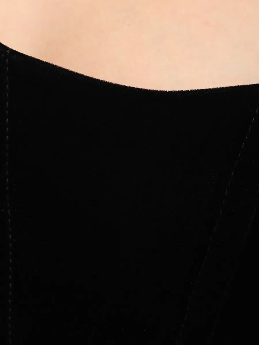 Корсет бархатный