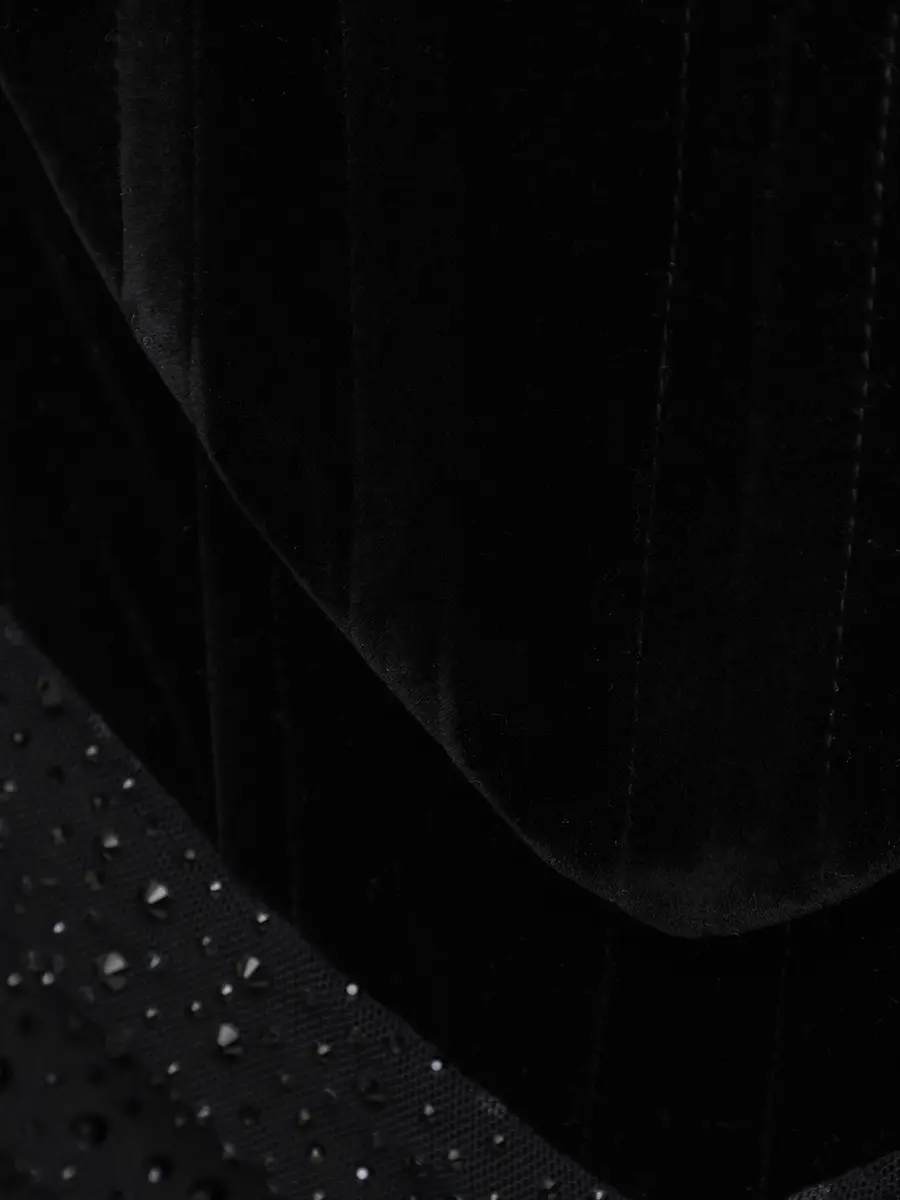 Корсет бархатный