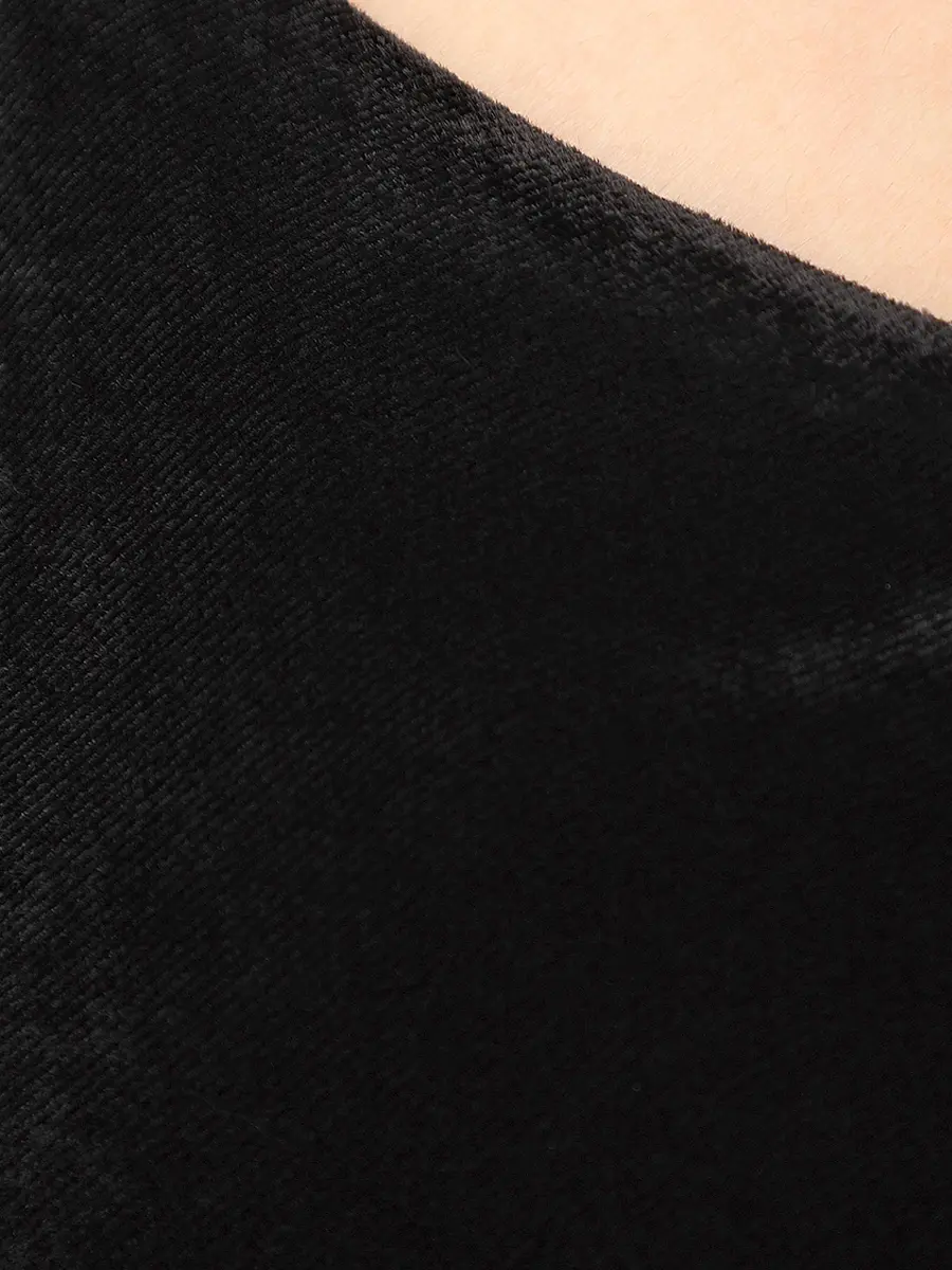 Платье бархатное