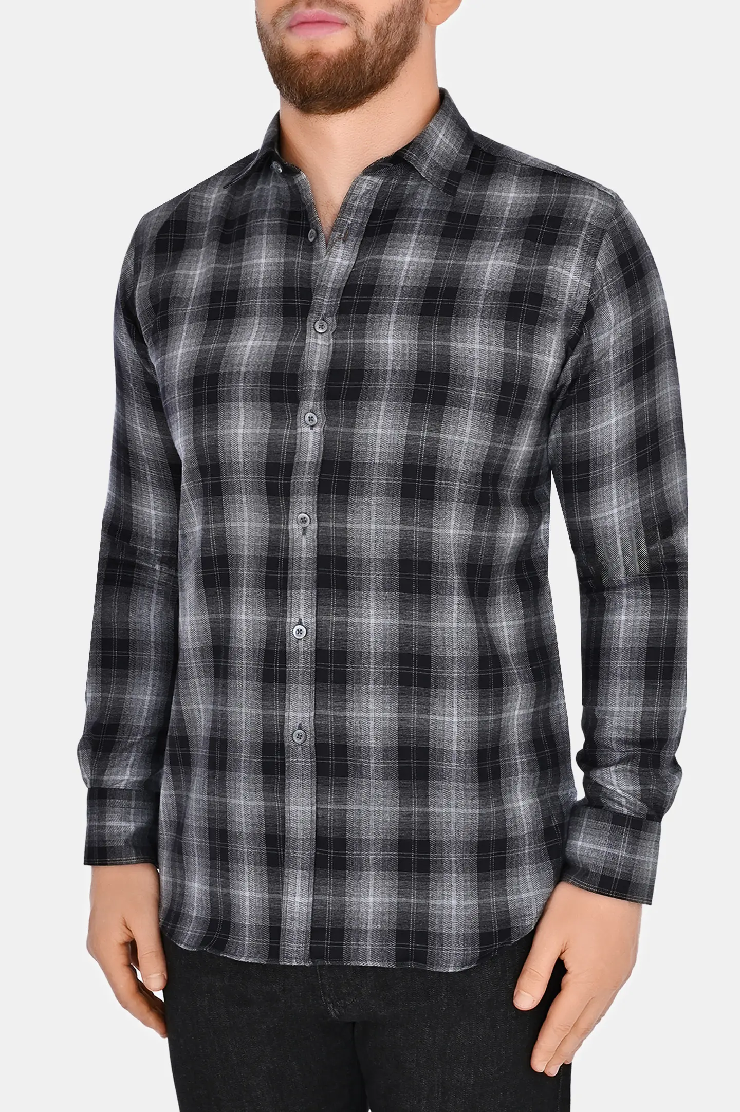 Рубашка из хлопка и лиоцелла