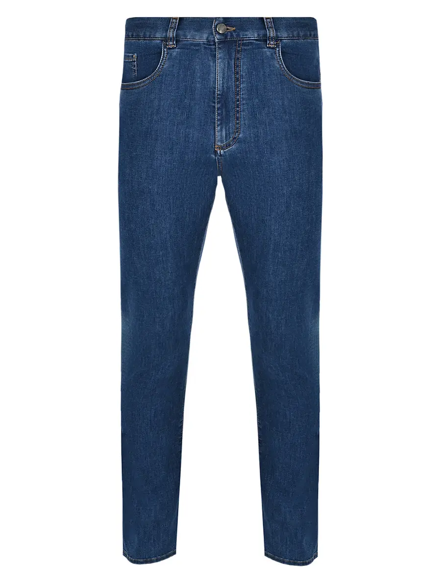 Джинсы хлопковые