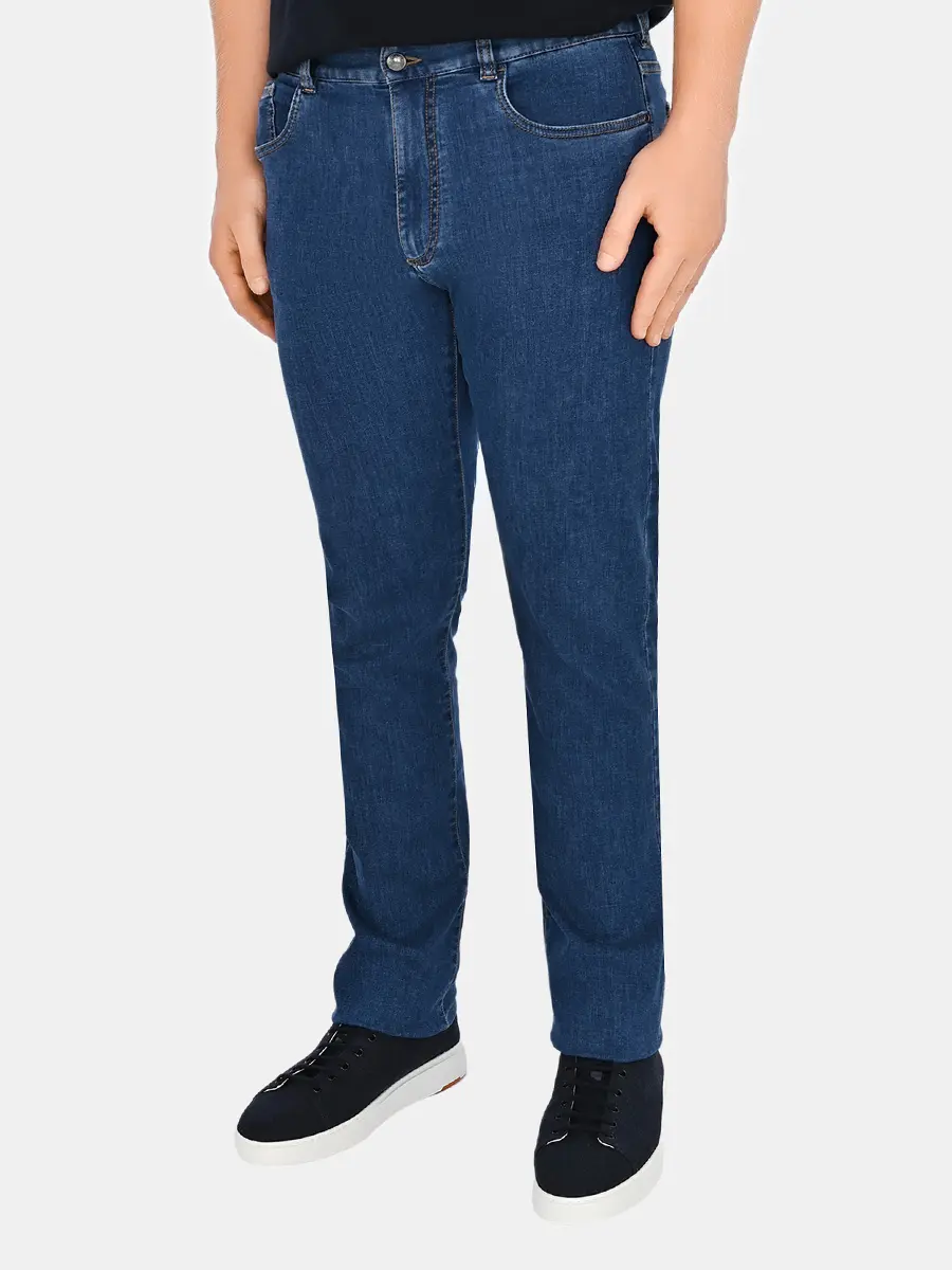Джинсы хлопковые