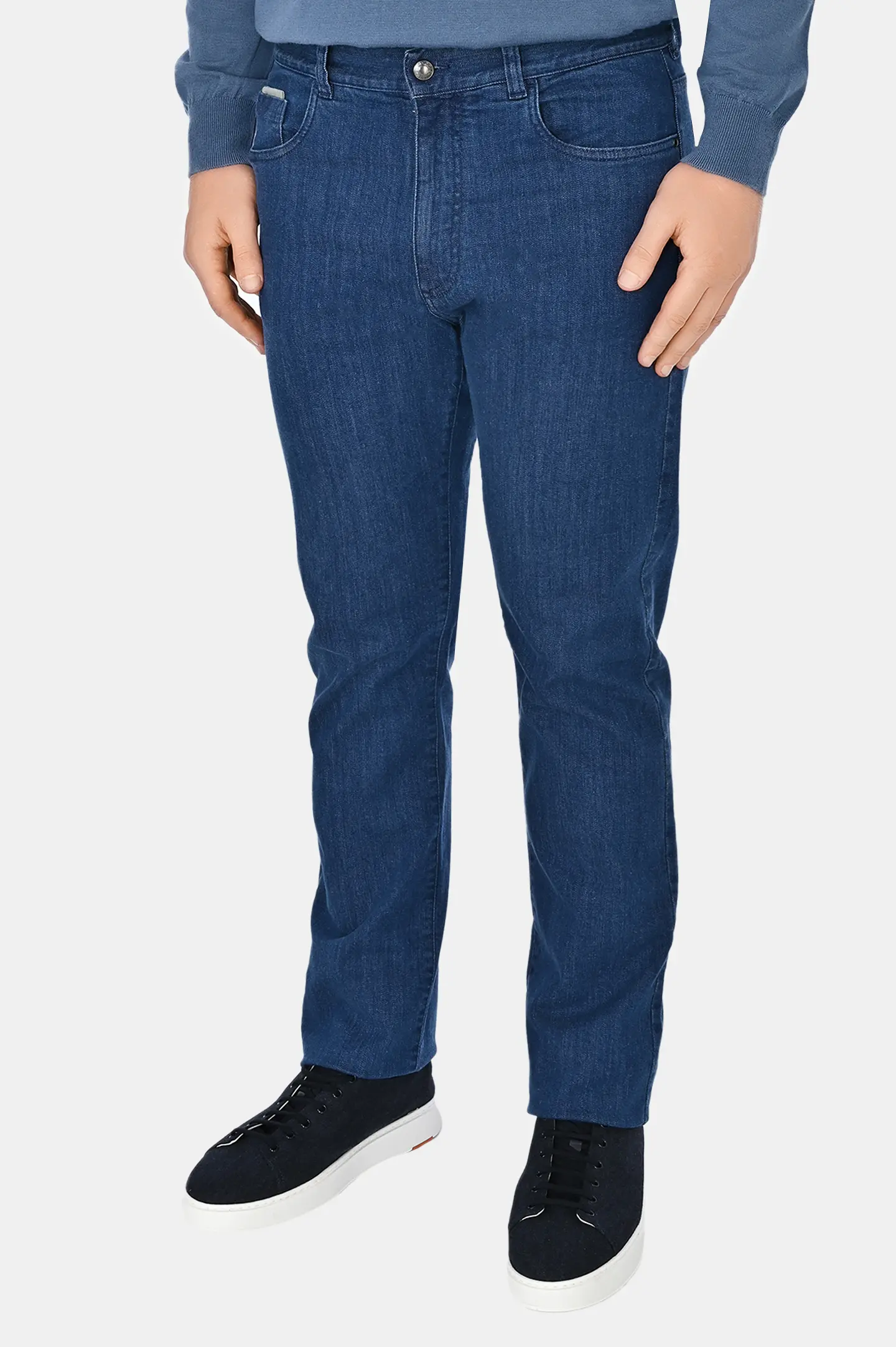 Джинсы хлопковые