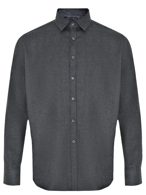 Рубашка из хлопка и лиоцелла CANALI