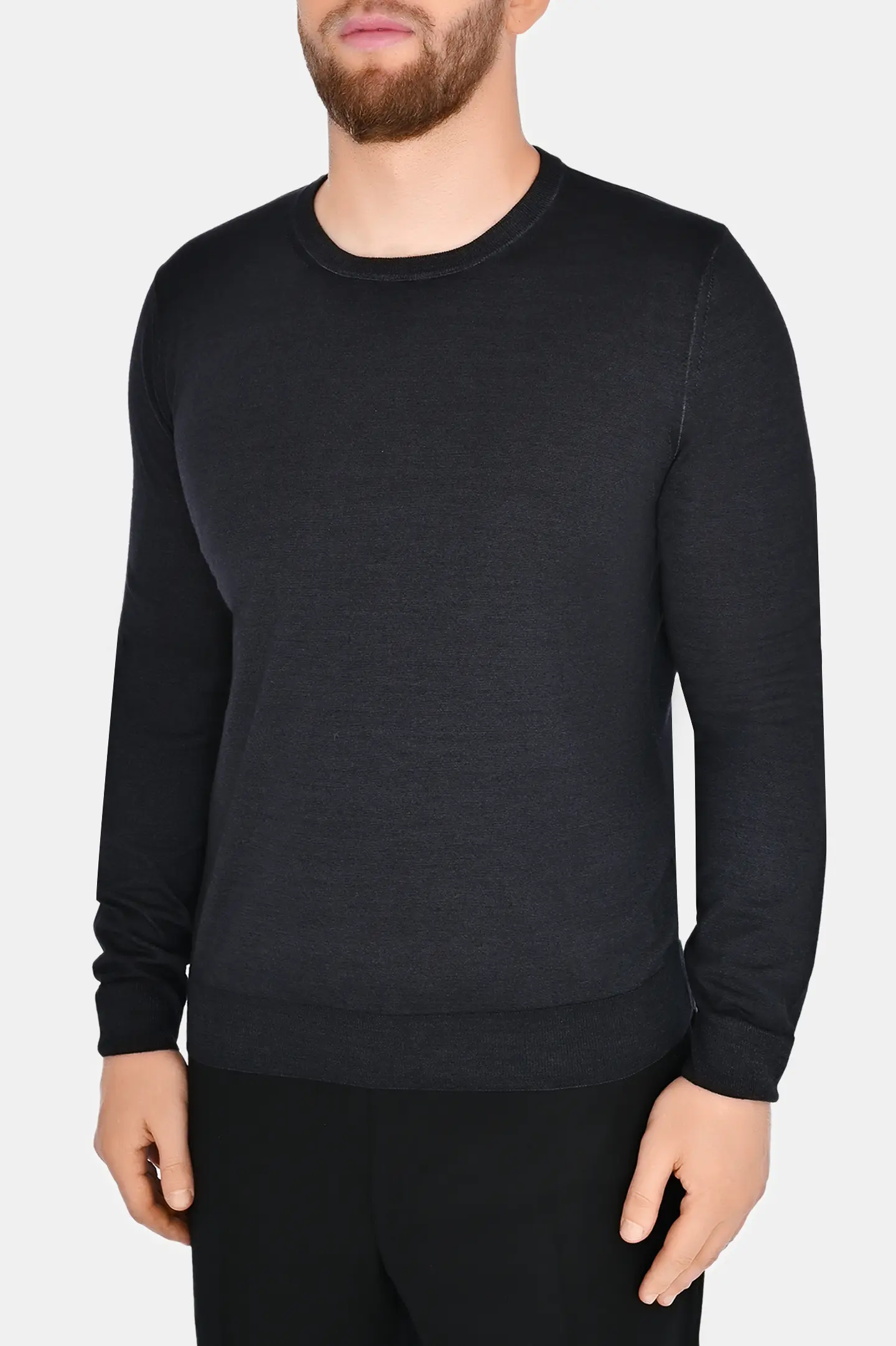 Джемпер из шерсти и шелка