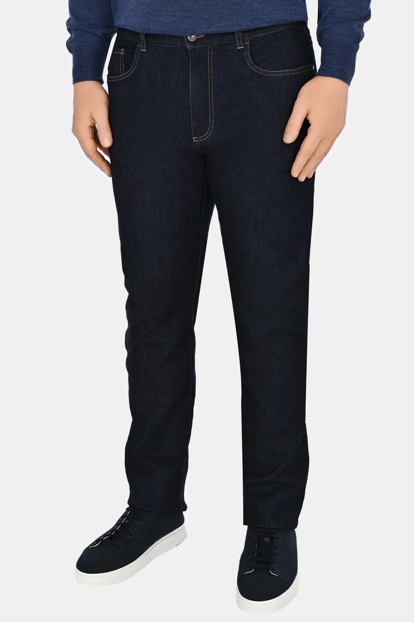 Джинсы хлопковые