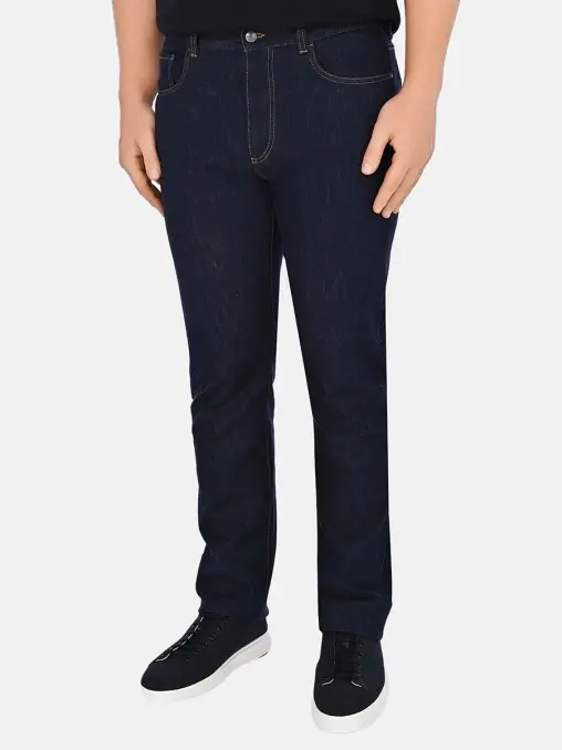 Джинсы Regular Fit хлопковые CANALI