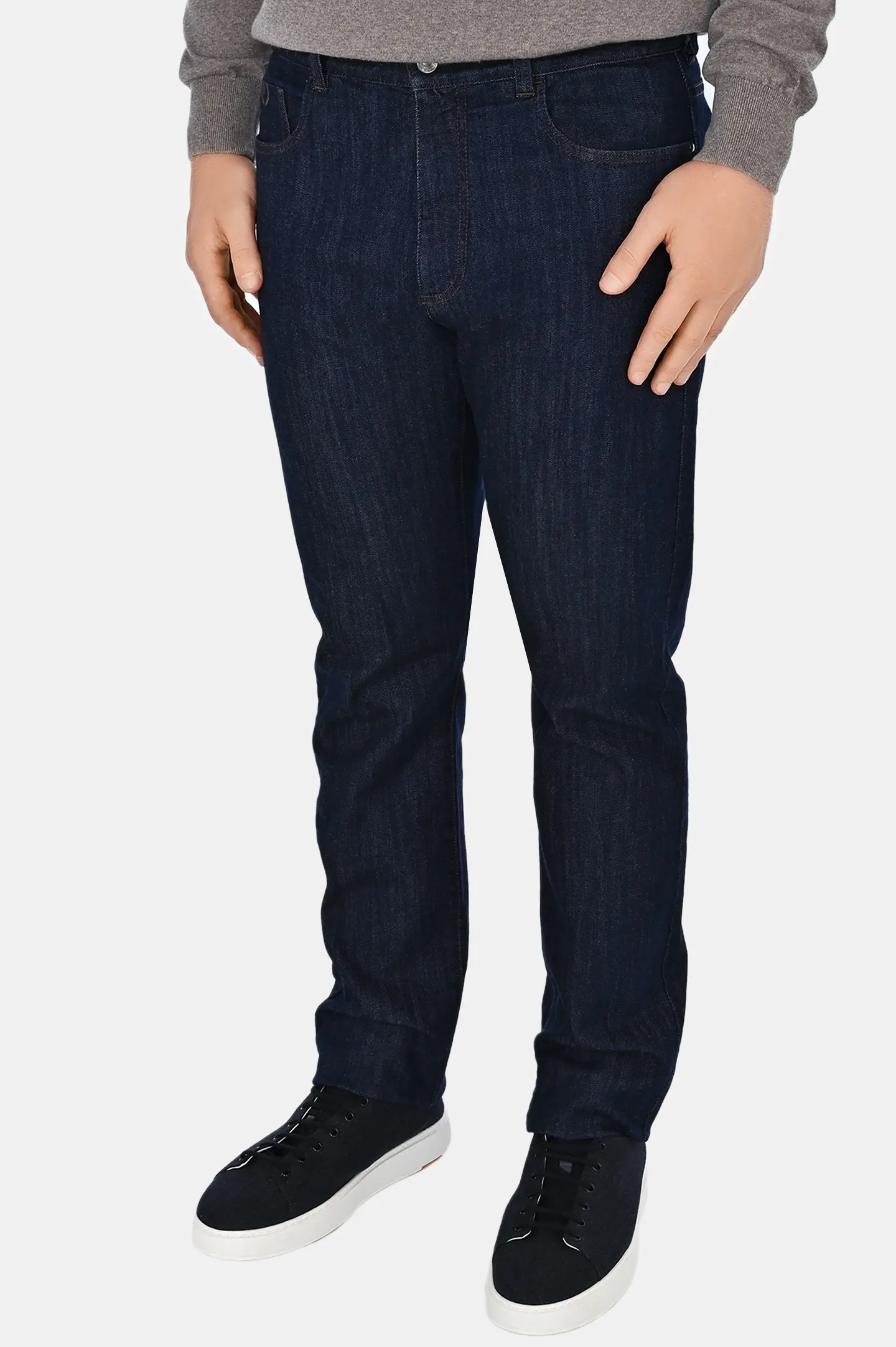 Джинсы хлопковые