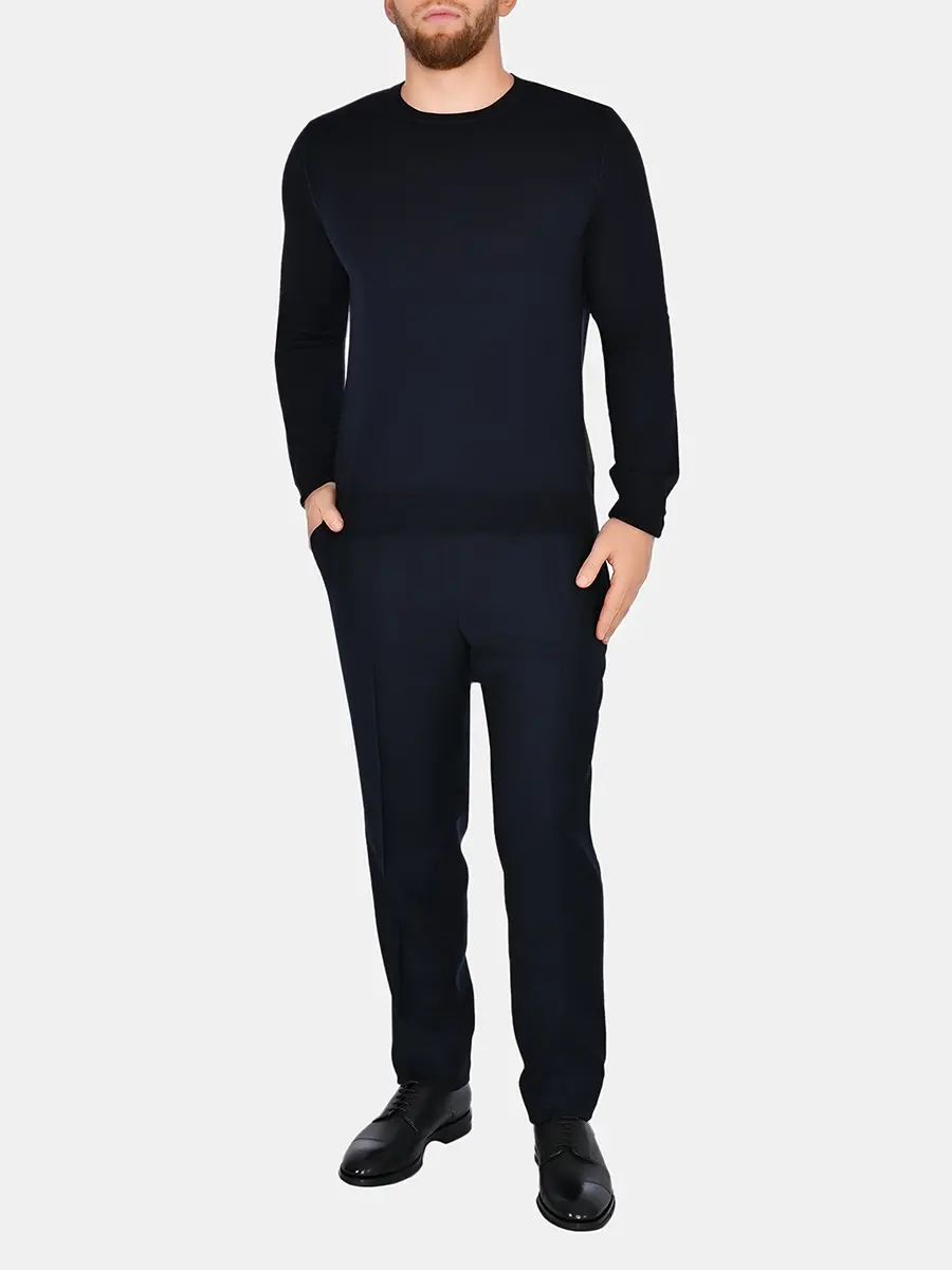 Джемпер из шерсти и шелка