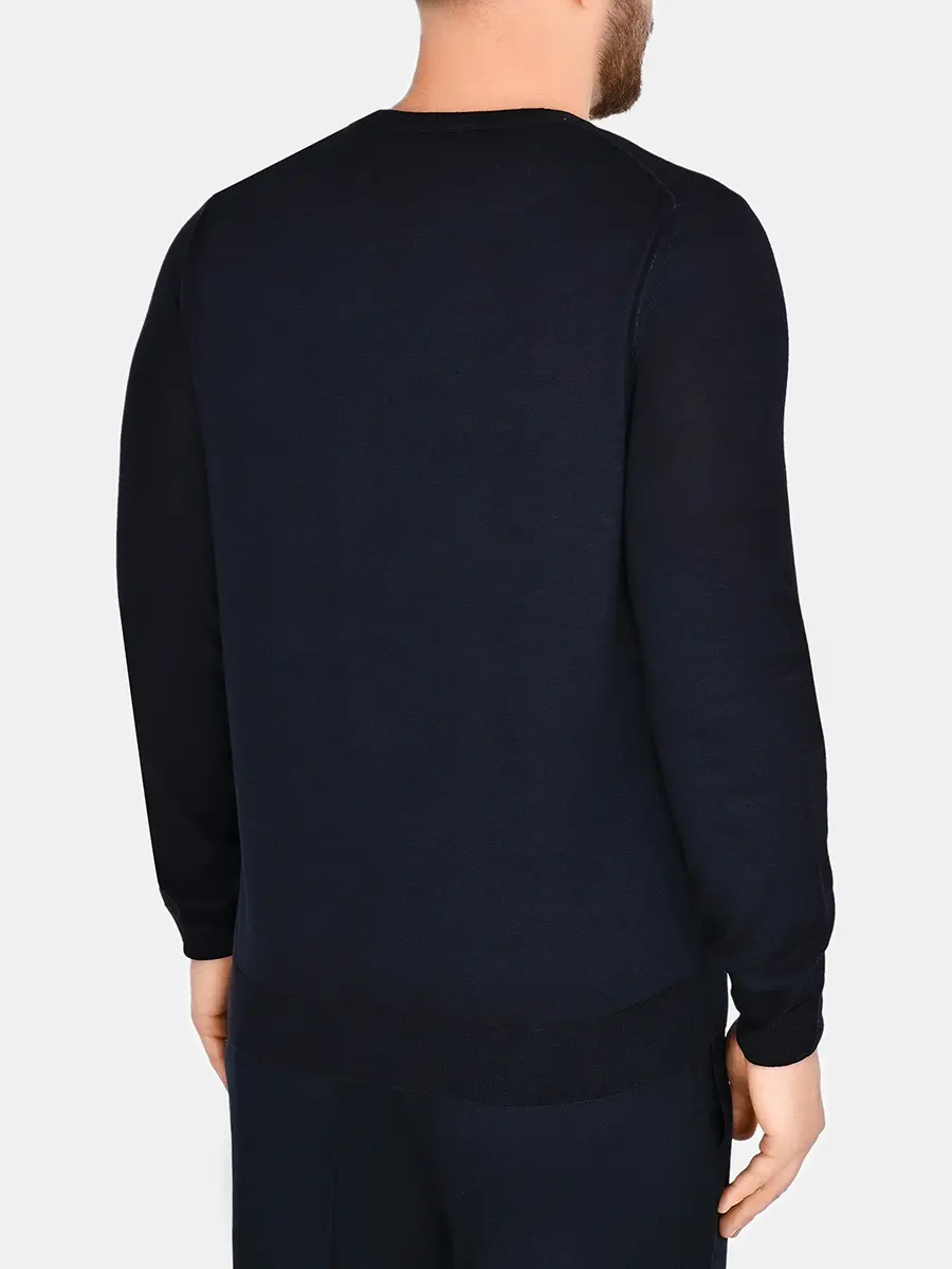 Джемпер из шерсти и шелка