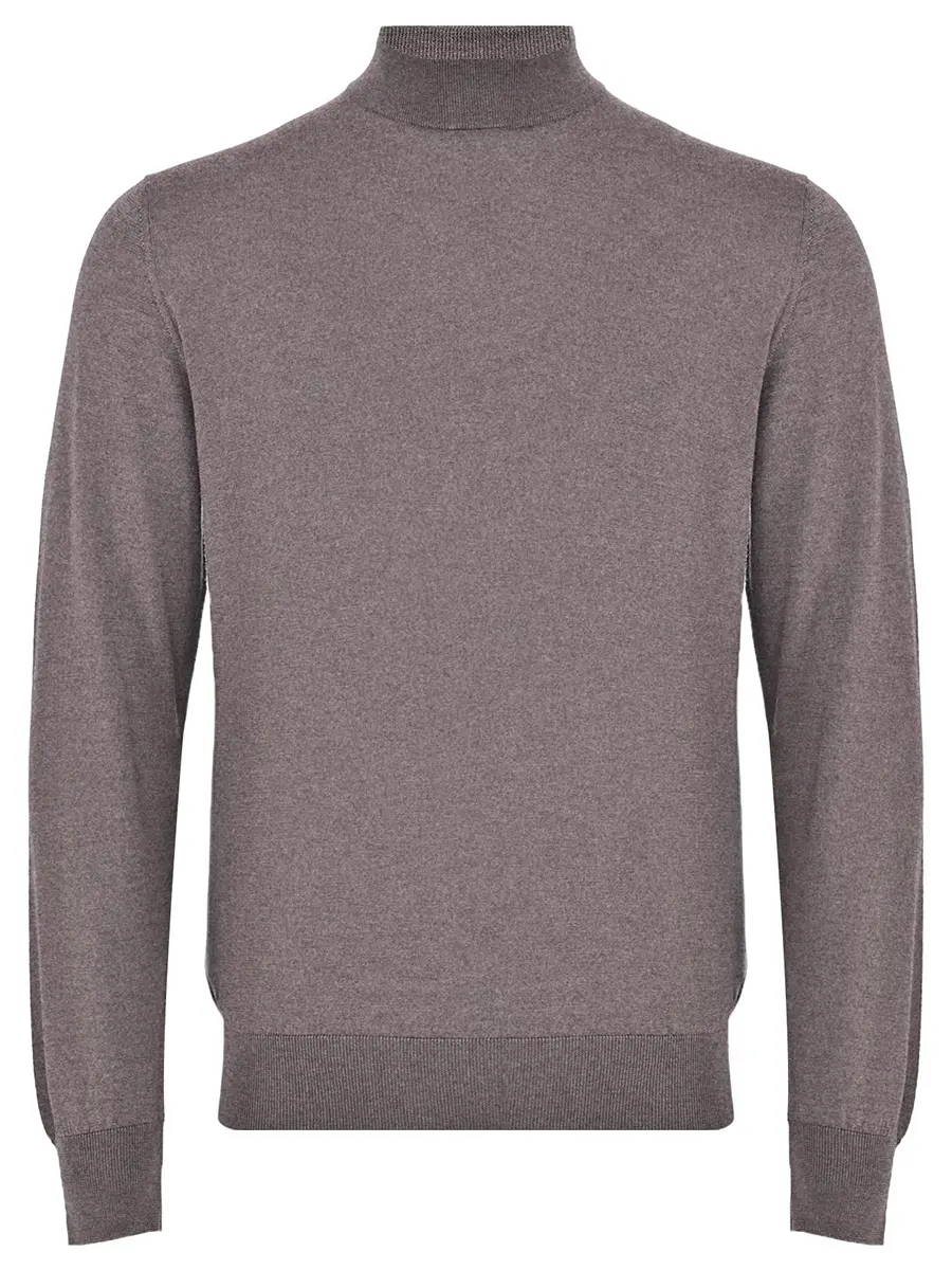 Джемпер из шерсти и шелка