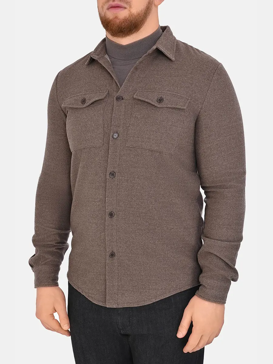 Рубашка шерстяная