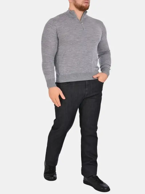 Джемпер из шерсти и шелка DORIANI