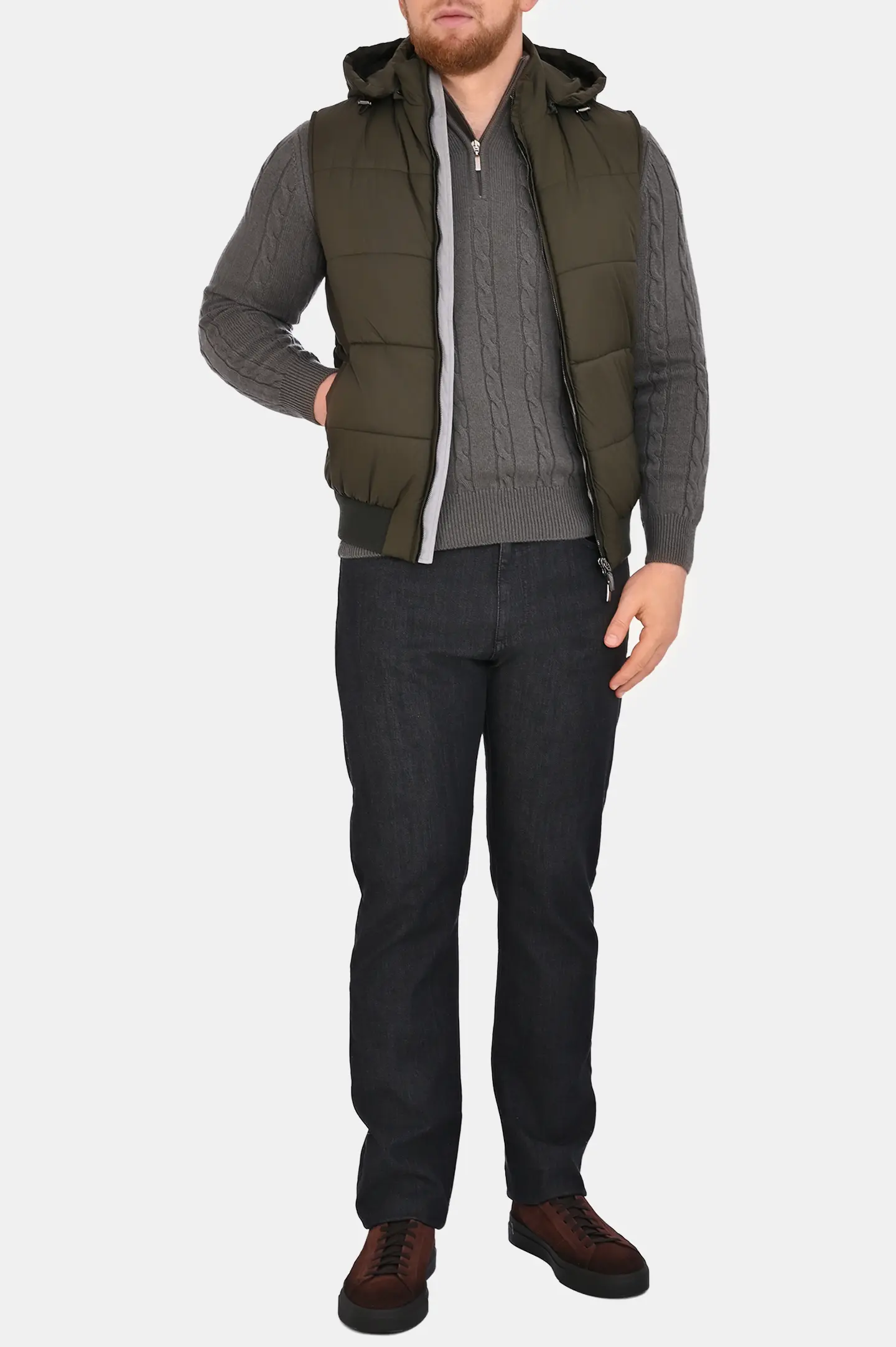 Жилет стеганый