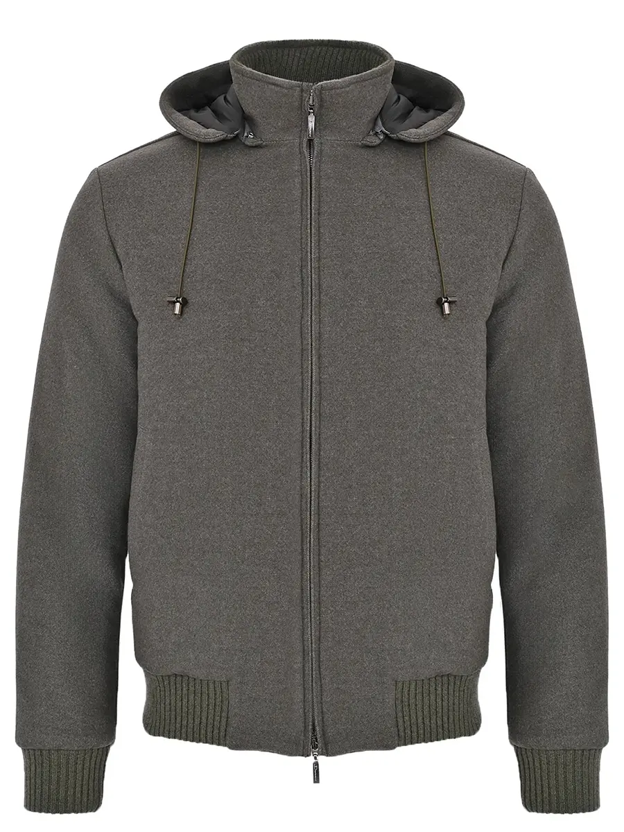 Бомбер шерстяной