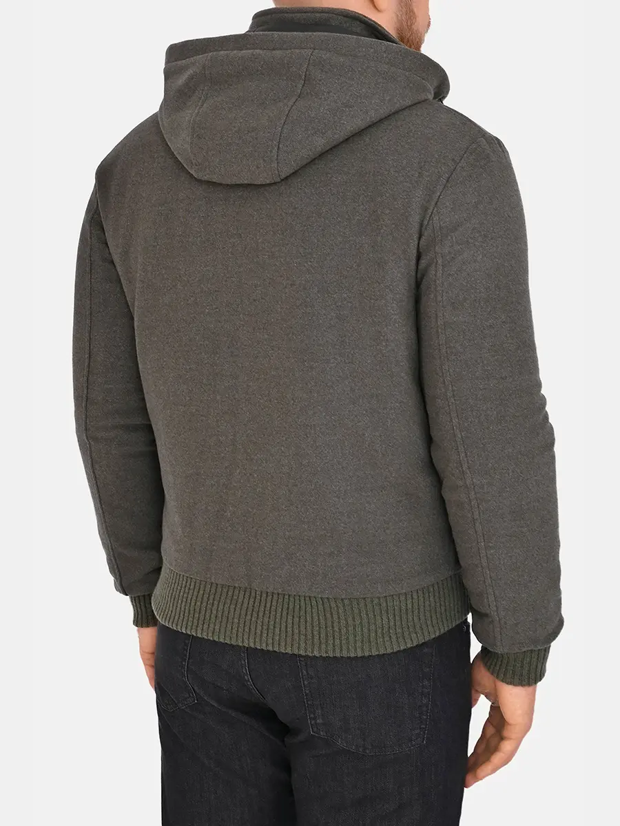 Бомбер шерстяной