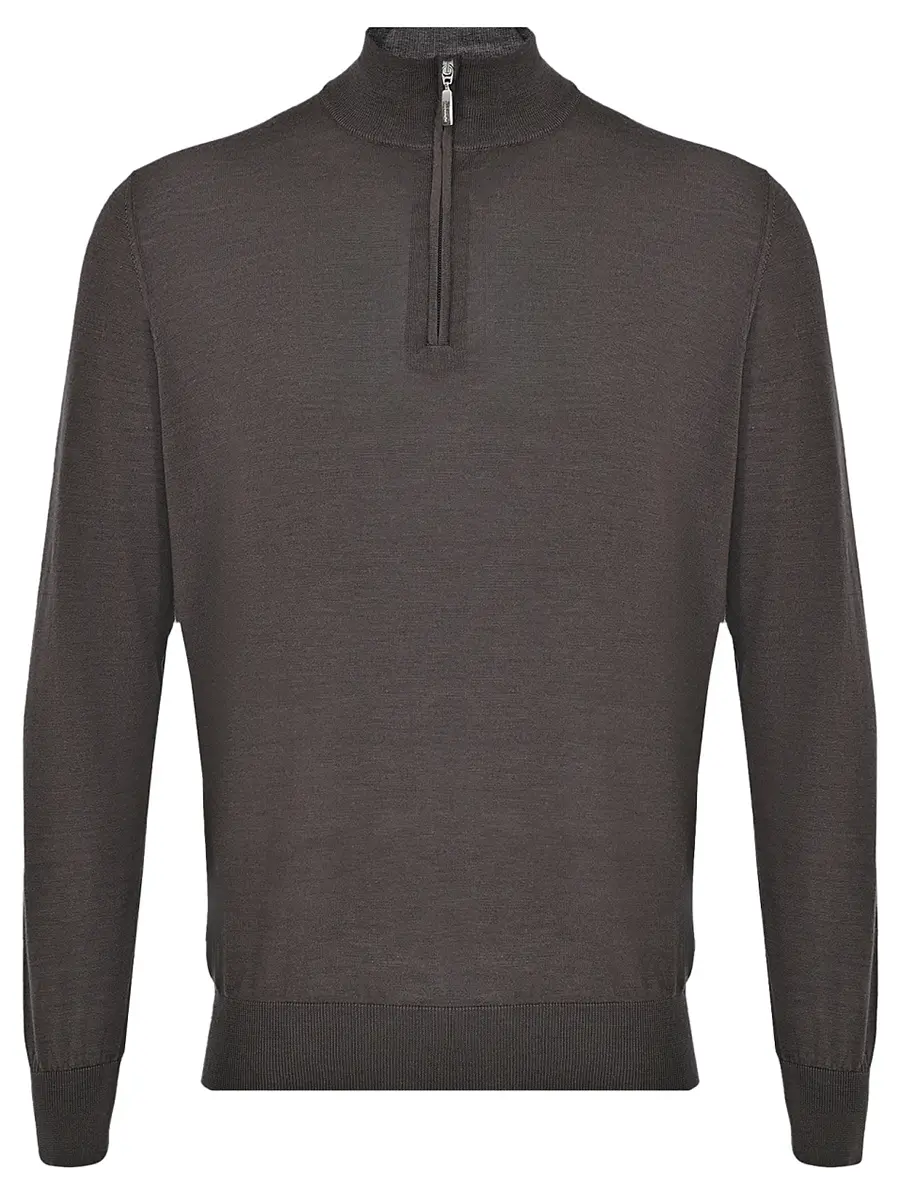 Джемпер из шерсти и шелка