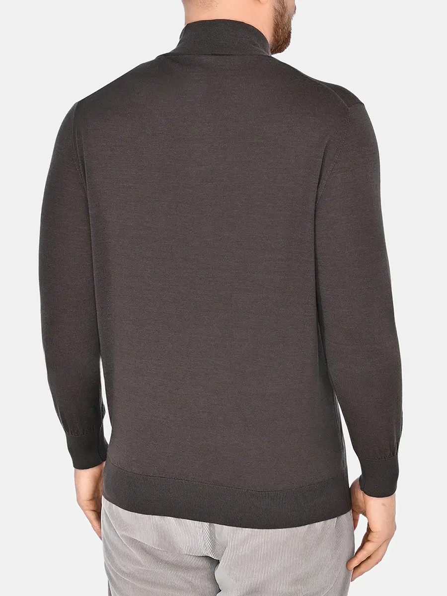 Джемпер из шерсти и шелка