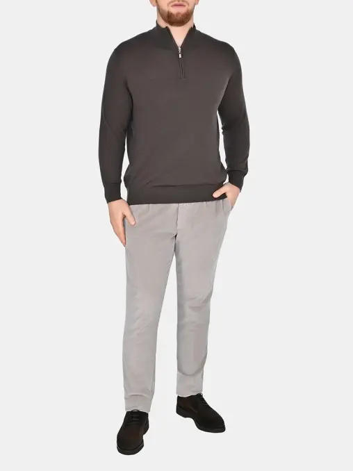 Джемпер из шерсти и шелка DORIANI