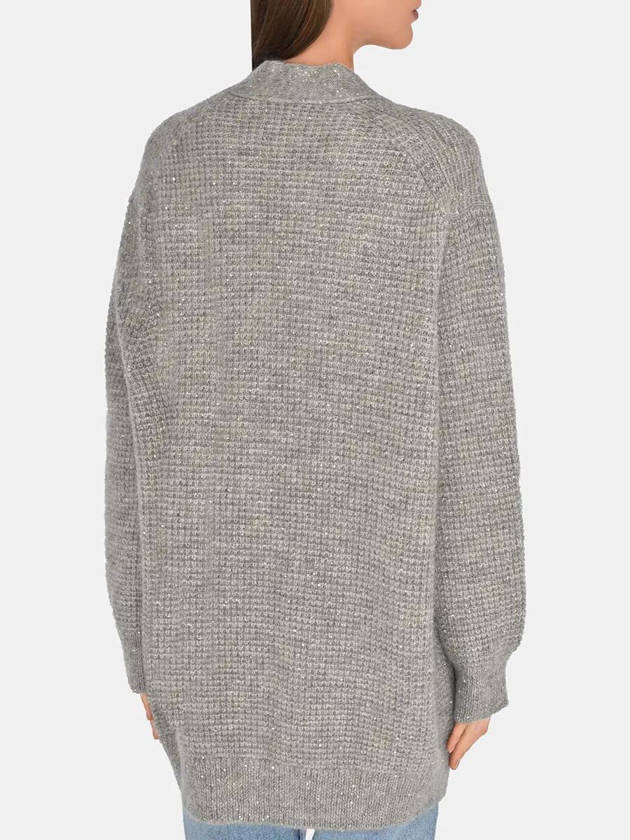 Кардиган с пайетками