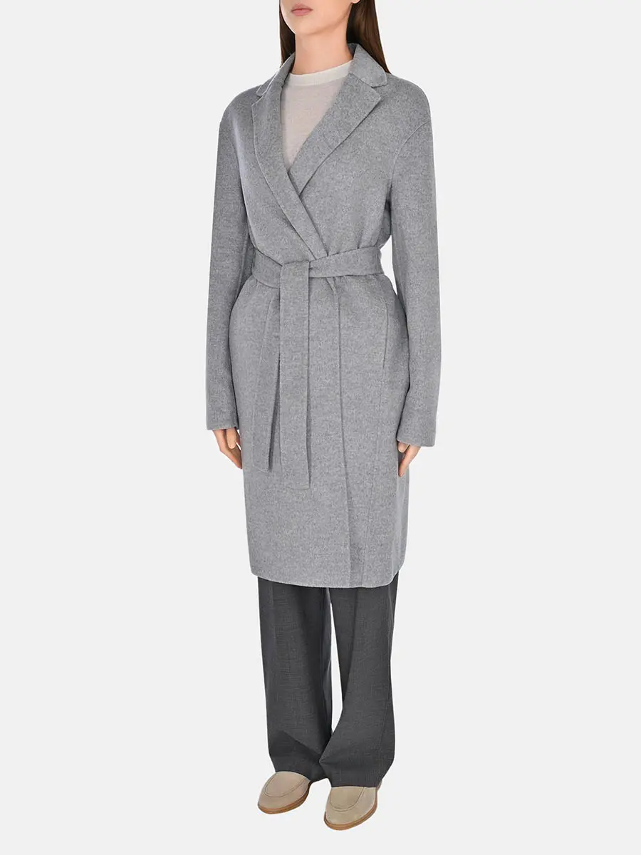 Пальто шерстяное