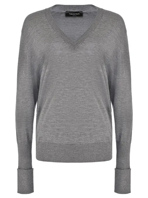 Пуловер из кашемира и шелка FABIANA FILIPPI