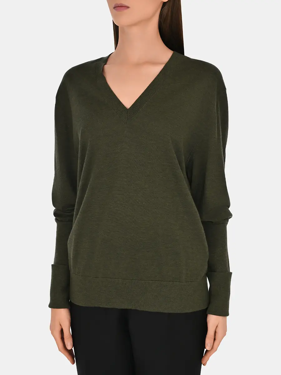 Пуловер из кашемира и шелка