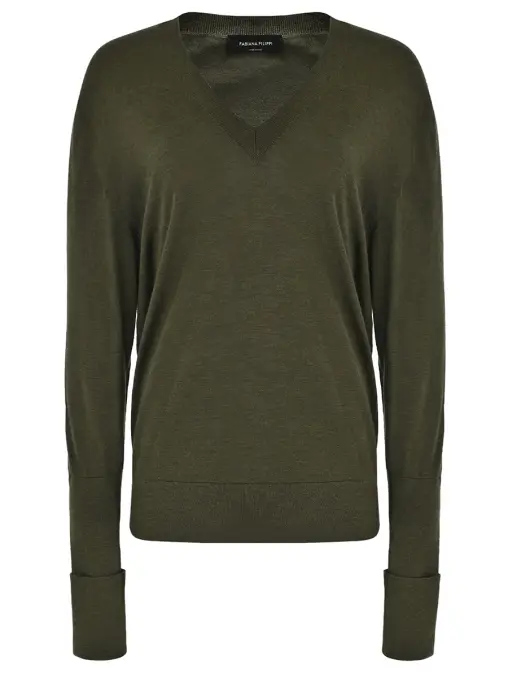 Пуловер из кашемира и шелка FABIANA FILIPPI