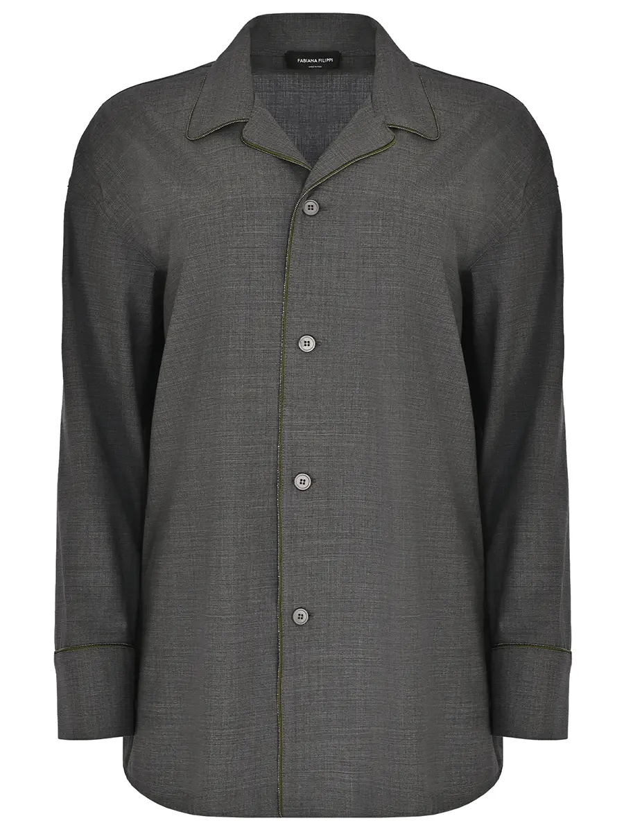 Рубашка шерстяная