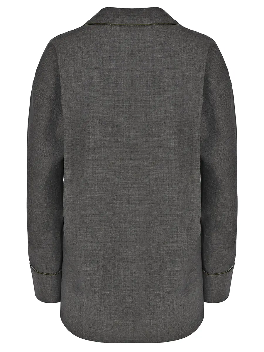 Рубашка шерстяная