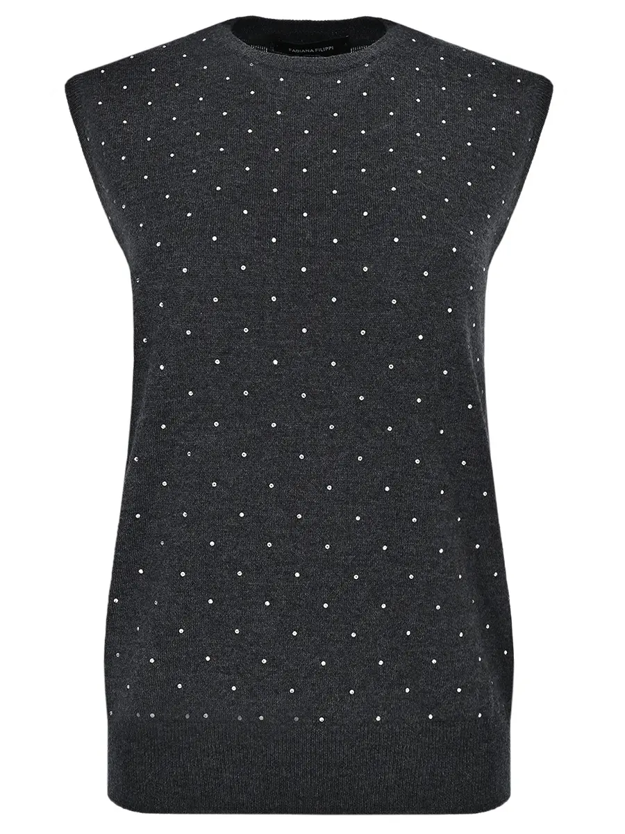 Жилет шерстяной