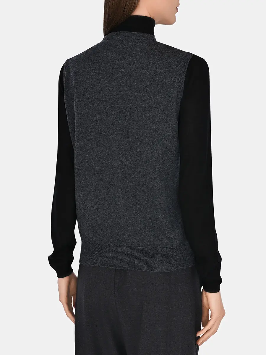 Жилет шерстяной