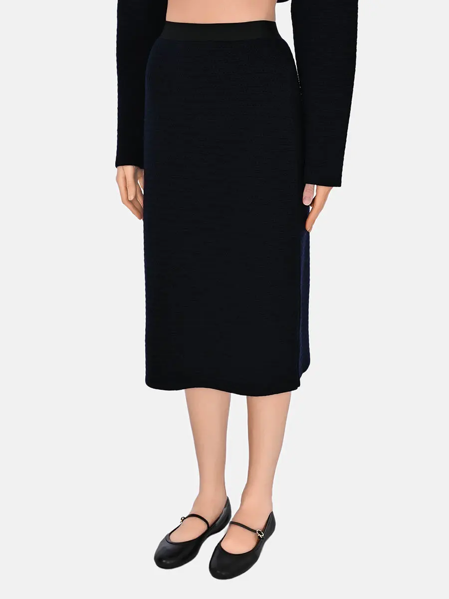 Юбка шерстяная