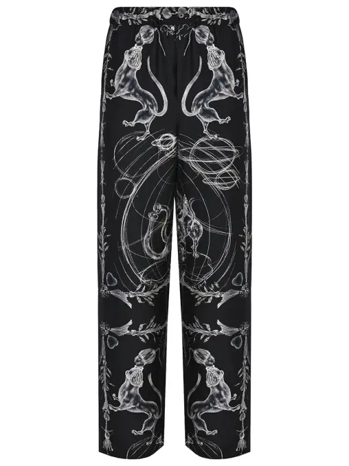 Брюки шелковые FABIANA FILIPPI