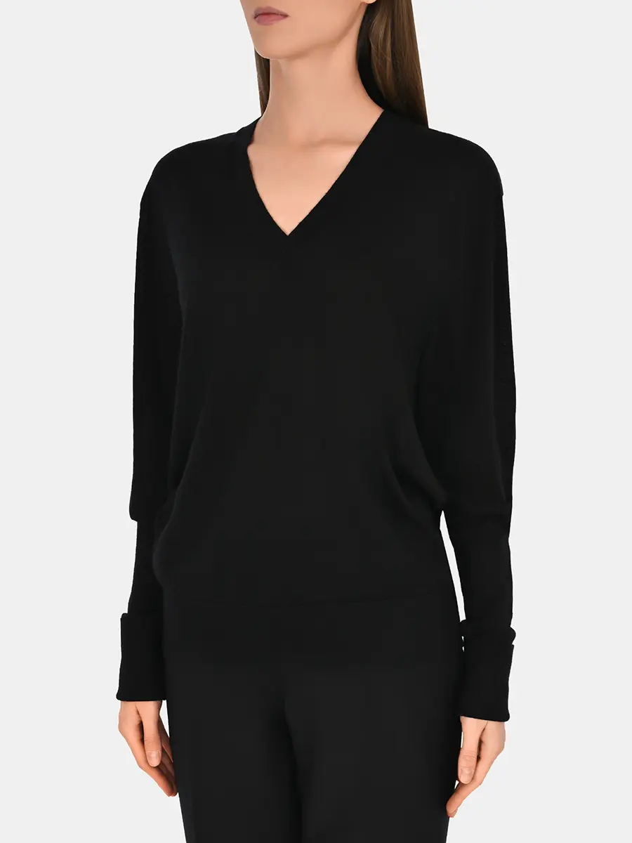 Пуловер из кашемира и шелка